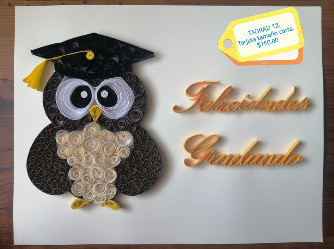 Tarjeta de graduación